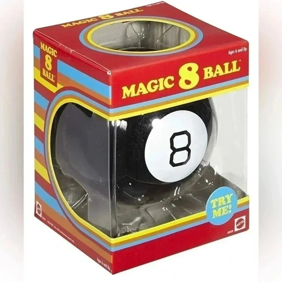 Mattel Other - Magic 8 Ball 🎱 RETRO Kids toy NWT